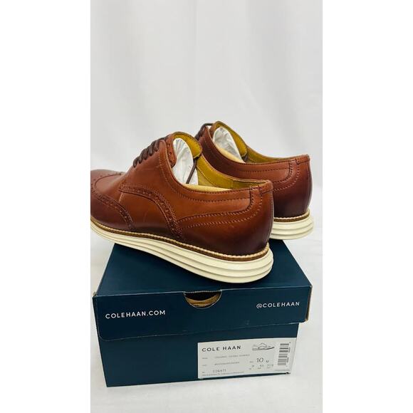NEW! COLE HAAN MEN\'S‎ C26471 SHOE BRN 10.5
